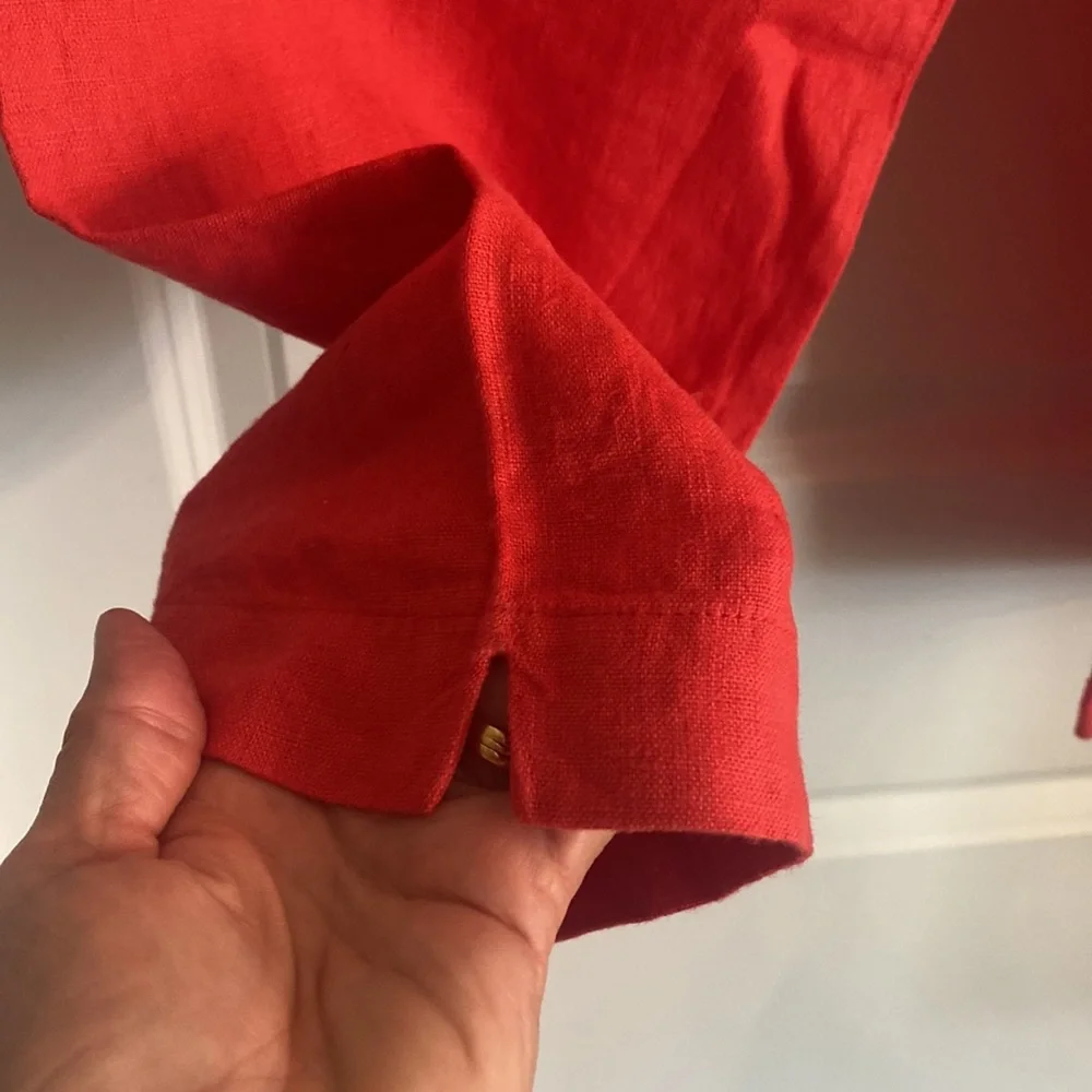 Chicos linen slacks - Picture 3 of 12